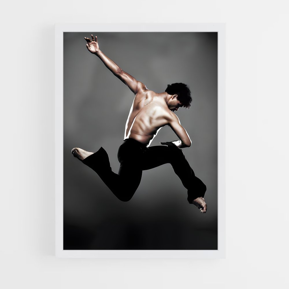Poster Saut de Carlos – affiche Danse (vue 3)